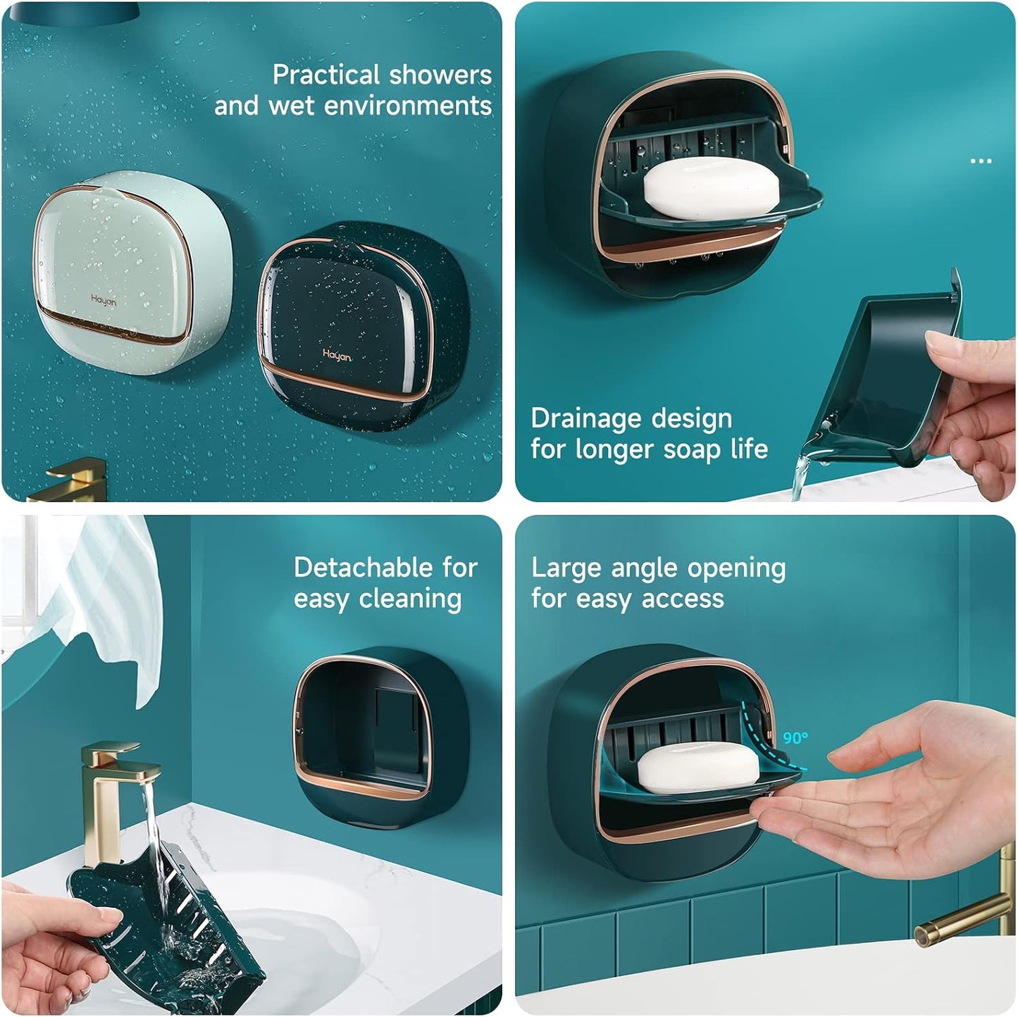 স্মার্ট সাবান হোল্ডার Smart Drain Soap Holder